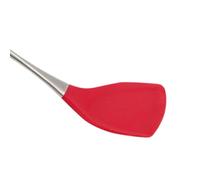 Kichvoe Espátula de Cocina Resistente a Altas Temperaturas de Silicona y Acero Inoxidable Antiadherente Mango Hueco Adecuado para Cocinar y Hornear