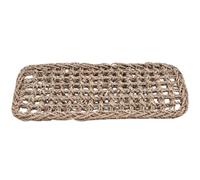 Kichvoe Esterilla Tejida de Cuerda de Paja de Agua para Reptiles E Iguanas, Proporciona Espacio Interactivo Seguro Hogar, Adecuado para Tapete de Lagartos y Reptiles Barbados