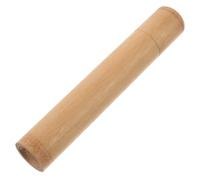 Kichvoe Estuche para humidor Tubo de bambú con diseño Sellado y Ligero, Caja para Almacenamiento de cigarros en Viaje y Oficina, Capacidad para un cigarro de diámetro 1.8 cm y Altura 14