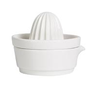 Kichvoe Exprimidor Manual de Cerámica para Cítricos 1 Pieza, Práctico y Compacto, Exprimidor de Frutas para Hogar, Extractor de Jugo de Limón, Naranja y Pomelo Fácil de Usar