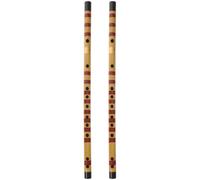 Kichvoe Flauta de Bambú Tradicional Instrumento Musical Chino Artesanal de Madera para Principiantes Nudo Chino y Diafragma Varios estilos para Amantes Música Varios estilos