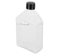 Kichvoe Frasco de vidrio para cultivo celular con tapón, recipiente de vidrio transparente de 200 ml (6,76 oz), botella de para uso en laboratorio en ingeniería de tejidos y microbiología.