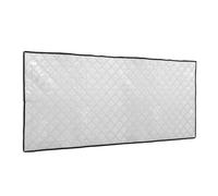 Kichvoe Funda para Enfriador de Bebidas de Papel de Aluminio Plata, Resistente al Clima Energía, Adecuado para Congeladores Horizontales y Garajes