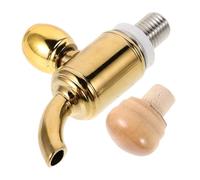Kichvoe Grifo Hermético para Bebidas 1/2 Pulgadas de Madera y Plástico