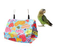 Kichvoe Hamaca para Loros Diseño de Corazón en Lona Resistente al Agua, Nido para Pájaros Alta Capacidad de Carga, Adecuado para Mascotas Hogar