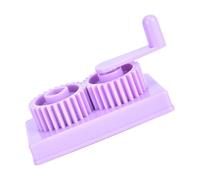 Kichvoe Herramienta de Bricolaje para Manualidades de Quilling, Enrollador de Papel Plástico Ligero, Prensadora para Crear Ondas y Pliegues en Papel, Portátil para Proyectos Artesanales