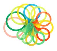 Kichvoe Herramienta de Medición de Frutas Plástico, Anillo Medidor Diámetro 30-90 Mm, Juego para Clasificación de Frutas Medianas y Pequeñas, Uso en Granjas y Fruterías Color Aleatorio