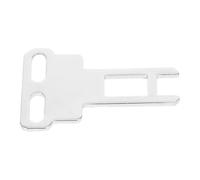 Kichvoe Interruptor de Bloqueo para Control Eléctrico, Material Hierro, Color Plata Patronal de Seguridad Llave para Escenarios de Control de Equipos Eléctricos