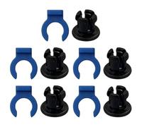 Kichvoe Juego de 10 Accesorios para Impresora 3d, Clips de Pinza y Abrazaderas para Tubo Bowden de 4 Mm, Fijación Rápida, Material Plástico Resistente, Compatibles Extrusor Hotend,