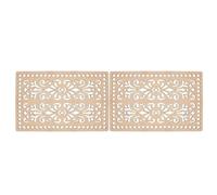 Kichvoe Juego de 2 Bases Rectangulares de Madera para Bolsos Hechos a Mano, Accesorio Práctico para Técnicas de Ganchillo y Trapillo