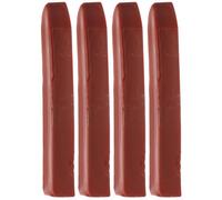 Kichvoe Juego de 4 Barras de Lacre Rojo para Sellos de Cera, Fácil de Usar, Material de Cera para Proyectos DIY y Manuscritos Vintage
