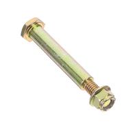 Kichvoe Juego de Perno Roscado de Acero Dorado para Tuerca, Resistente y Ajuste Seguro para Rueda Trasera, 1 Set Rosca