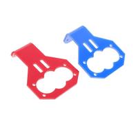 Kichvoe Kit de 2 Bloques de Ultrasónicos Instalación Fácil y Rendimiento Estable Soporte de Montaje de Plástico Rojo para Sensor de Distancia para Coche Inteligente