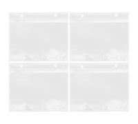 Kichvoe Páginas de Recarga Álbum de Fotos 5 Pulgadas 20 Piezas Hojas Transparentes para Guardar Fotos y Documentos Accesorios Recambio Viaje