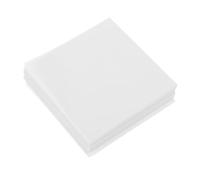Kichvoe Papel de Pesaje Liso para Laboratorio 75x75 Mm, 2500 Hojas en 5 Bolsas, Papel Antiadherente para Balanzas, Tapetes para Recipientes, Uso en Análisis y Medición Precisa