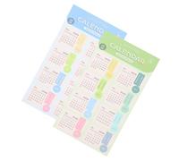 Kichvoe Pegatinas Mensuales para Planificador 2026 en Papel Resistente a Grietas Cobertura Anual Completa para Notebook y Planificación