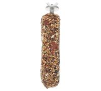 Kichvoe Percha de Grano Natural para periquitos, Soporte masticable de palitos de mijo, Accesorio para Jaula de cacatúas y agapornis para Recortar Picos y aliviar el aburrimiento.