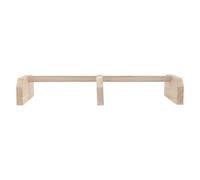 Kichvoe Percha de Madera para Gallinas y Palomas, Soporte de Pie Khaki para Gallinero, Accesorio Funcional para Jugar y Criar Pollitos en Casa