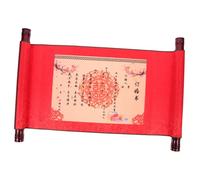 Kichvoe Pergamino de Compromiso Chino Tradicional, Contrato de Matrimonio Decorativo en Papel Retro, para Escritura Manual, Adecuado para Fiestas y Ceremonias de Boda