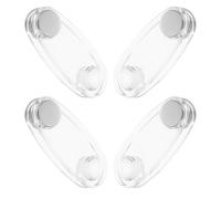 Kichvoe Peso de Cuerda para Persianas Enrollables Transparente Acrílico 4 Piezas Tensor de Seguridad Colgante Compatible Persianas Verticales Accesorios Ventana Hogar