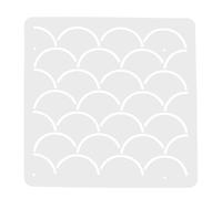 Kichvoe Plantilla de Acolchado de Pp Práctica y Segura para Coser Patchwork y Bordar, Herramienta de Costura DIY Adecuado para Pintura y Bordado