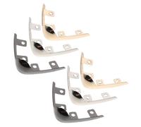 Kichvoe Protectores Metálicos para Zapatos de Tacón Alto de Hierro, 3 Pares, Cubre Puntas para Eventos Formales, Uso Versátil y Prolonga la Vida Útil