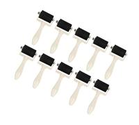 Kichvoe Rodillo Brayer de Goma para Impresión Artística 10 Unidades, Aplicador de Pincel Tamaño Infantil, Herramienta para Grabado y Manualidades Creativas, Adecuado Proyectos Escolares