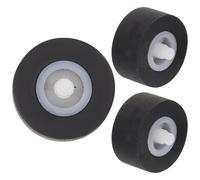 Kichvoe Rodillo de Presión para Grabadora de Cinta, Polea de Goma 13x6,5x2 Mm Eje, 3 Unidades para Reparación y Mantenimiento de Reproductores de Casete Portátiles