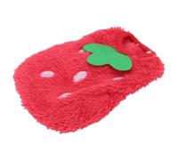 Kichvoe Ropa para Perros Pequeños Chaleco Capucha de Conejito Disfraz de Mascota Pequeña Diseño Fresa Invierno Abrigo Cálido y Transpirable Talla 2s Color Rojo