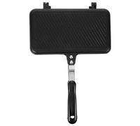 Kichvoe Sartén Antiadherente Doble Cara Para Sandwiches y Tortillas Utensilio De Cocina Compacto y Desmontable Para Asar y Cocinar Casa