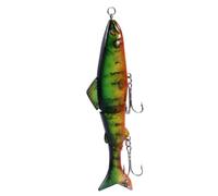 Kichvoe Señuelos de Pesca Realistas de Plástico y Metal 13cm 18g Forma de Pez para Pesca en Agua Salada y Superficie Que Atraen Peces para Amantes