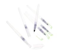 Kichvoe Set de 6 Pinceles de Agua para Acuarela Depósito Recargable, Material PP Portátil y Cómodo para Estudiantes y Artistas en Suministros Escolares Color Aleatorio