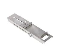 Kichvoe Soporte Ajustable de Piedra de Afilar para Cuchillos de Acero Inoxidable Base Antideslizante Adecuado para Uso en Cocina y Hogar