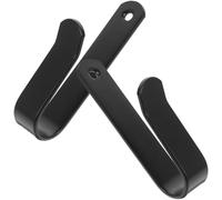 Kichvoe Soporte de Pared de Acero para Snowboard y Tablas de Surf, Gancho de Almacenamiento Multifunción para Patinetas y Longboards, Paquete de 2 Unidades, Adecuado para Deportes