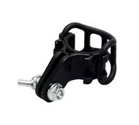 Kichvoe Soporte Fácil Negro de, de Plástico Bicicleta Linterna para 2 Piezas de Montar Tornillo, Adecuado para Ciclismo y Competición