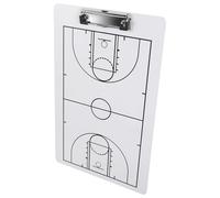 Kichvoe Tablero de Baloncesto para Entrenadores, Pizarra de Escritura Reutilizable de Pvc, Accesorio Portátil de Entrenamiento para Partidos y Estrategias de Baloncesto, 1 Pieza