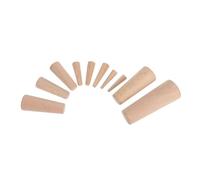 Kichvoe Tapones Cónicos de Madera para Emergencia, 10 Unidades, Accesorios de Kayak y Yates, Material Duradero, Uso Marino para Bloqueo de Fugas y Drenaje en Embarcaciones
