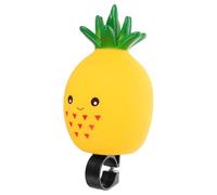 Kichvoe Timbre de Bicicleta Diseño de Piña, Alarma Potente y Clara, Accesorio para Manillar, Compatible Bicicletas Infantiles Ciudad, Adecuado para Ciclismo Seguro al Aire Libre