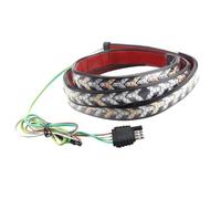 Kichvoe Tira de Luces LED para Coche 48 Pulgadas, Luz de Señal Bicolor para Portón Trasero, Barra de Luz Trasera Luces de Advertencia y Marcha Atrás para Remolque y Vehículo