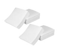 Kichvoe Toallitas de Limpieza sin Pelusa 6x6 Pulgadas para Lentes y Equipos de Laboratorio, Celulosa Absorbente 53g, Paquete de 300 Unidades, Uso Húmedo y Seco para Limpieza Profesional