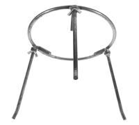 Kichvoe Trípode para Acampar Desmontable de Acero para Fogata, Soporte Estable para Ollas y Wok, Accesorio Resistente para Cocina al Aire Libre y Barbacoa de Leña, Adecuado para Camping