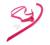Kichvoe Tubo de Esnórquel Frontal para Natación Entrenamiento, Snorkel para Nadar Largos, Diseño de Baja Resistencia, Color Rosa, Equipo de Buceo y Natación para Aguas Abiertas