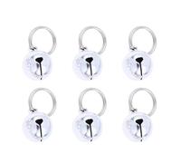 Kichvoen Metal Plata 10 Cascabeles Colgantes para Collar de Mascota en Navidad, Tamaño 18 Mm para Seguimiento y Seguridad Accesorios para Perros y Gatos