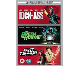 Kick-Ass/Scott Pilgrim Vs. The World/The Green Hornet [Edizione: Regno Unito] [Reino Unido] [DVD]