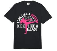 Kick Boxing - Artes Marciales Karate Girl MMA Regalo Comfort Colors Adult Heavyweight T-Shirt