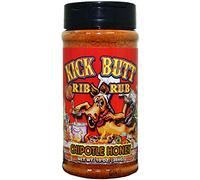 Kick Butt Chipotle Honey Rib Rub - Sweet, spicy, and awesome on the grill! Use on ribs, chicken, fish or pork - 10oz