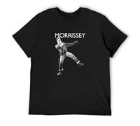Kick by Morrissey - Camiseta de manga corta para hombre, color negro, Negro , M