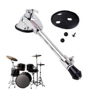 Kick Drum Leg - Instrumento Drum Feet Floor Spurs Legs Stable Support Hardware, Heavy Duty Zinc Alloy Build + antideslizante Rubber Base | Adjustable Height System - For Beginners & Professionals
