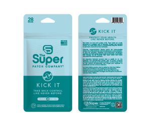 Kick It Super Patch - Paquete de 28 parches. Tecnología vibrotáctil no invasiva: una alternativa innovadora pensada para acompañarte en tus objetivos de bienestar y cambio de hábitos