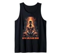 Kick Low Flight High Muay Thai MMA Warrior Camiseta sin Mangas